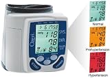 Ozeri CardioTech Premium Series Digital Blood Pressure Monitor with Color Alert Technology