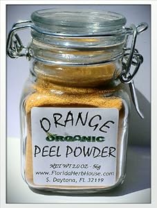 Orange Peel Ground 2.0 oz. (56g) - Organic Eco Friendly Gifts! - Eco-Spices!