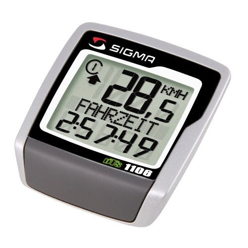 SIGMA SPORT Bike Computer BC 1106 DTS kabellos