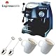 Espressione 1329 Cafe Roma Deluxe Espresso Machine with Two Bodum Copenhagen White Mug’s, Cappuccino Set img