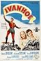 Ivanhoe Poster Argentine 27x40 Robert Taylor Elizabeth Taylor Joan Fontaine