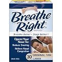 Breathe Right Nasal Strips 30-pk. - Tan (M/L)