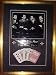 The Rat Pack Framed Collection with Photo, Dice & Playing Cards from The Sands Casino Hotel-Las Vegas