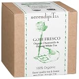SerendipiTea Gobi Fresco, Organic Chamomile & Organic White Tea, 2-Ounce Boxes (Pack of 2)
