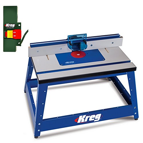 Kreg PRS2100 Bench Top Router Table with Kreg PRS3100 Switch Bobbist192