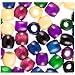 Wood Pony Beads, 11x12mm, Fashion Color Mix, 110pc Pkg