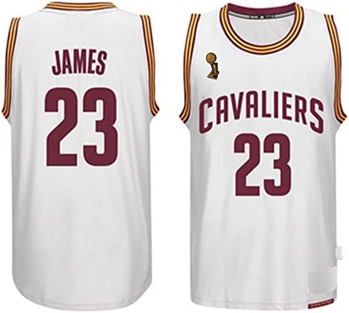 2016 Champions Cavaliers 23 Lebron James Swingman Customized White men`s Jersey SIZE XXL