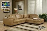 Cheap NEW 2PCS MODERN LEATHER SECTIONAL Couches AC-639-DARK For Sale – Discount UTM Couches
