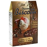 Ciocco Villa Chocolate Cherry Almond Biscotti, 5-Ounce Packages (Pack of 12)