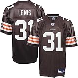 Cleveland Brown Jerseys : Reebok NFL Equipment Cleveland Brown #31 Jamal Lewis Youth Brown Replica Jersey