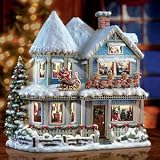 Thomas Kinkade Night Before Christmas Story House NEW