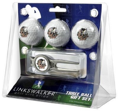 North Dakota Fighting Sioux 3 Golf Ball Gift Pack W/ Kool Tool - Ncaa College Athletics