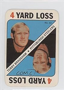 Terry Bradshaw Pittsburgh Steelers (Football Card) 1971 Topps Game Cards #43
