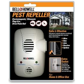 Bell + Howell Electromagnetic Ultrasonic Pest Repeller