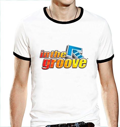 Crew Neck Tee Groove Games Ringer Shirt
