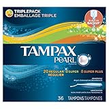UPC 073010009172 product image for Tampax Pearl Plastic Tampons, Triplepack, Unscented, 36 Count | upcitemdb.com