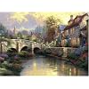 JIGSAW PUZZLE 1000 SCHMIDT COBBLESTONE BROOKE (Thomas Kinkade)