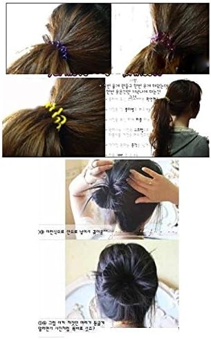 Hair rubber bands. plastic for girls 3 pcs.