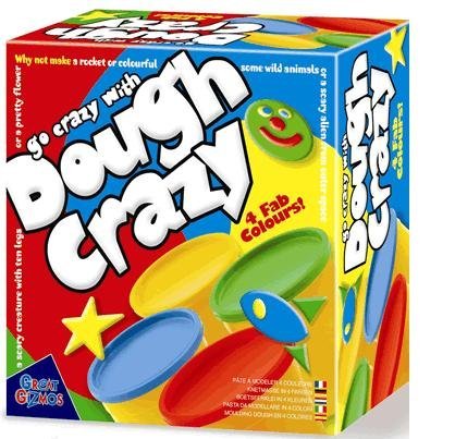 Childrens Toyshop  Toys : Dough Crazy - 4 Pack - Primary