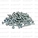 Ribbed Plastic Anchor Kit with Screws and Masonry Drill Bit (#14-16 x 1-1/4