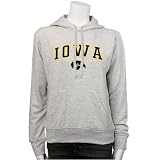 Iowa Hawkeyes Ash Ladies Team Logo Pullover Hoody Sweatshirt