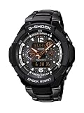 Casio GW-3500BD-1AER Gents Watch Quartz Analogue Black Dial Black Steel Strap