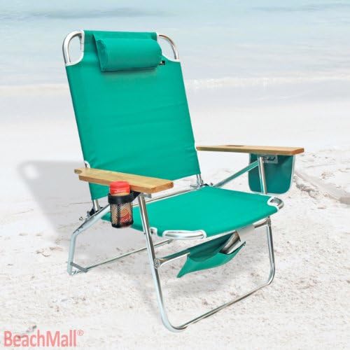 Big Jumbo Heavy Duty 500 lbs XL Aluminum Beach Chair for Big & Tall