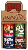 Rattlesnake, Alligator, Buffalo and Elk Exotic Gourmet Meat Gift Box