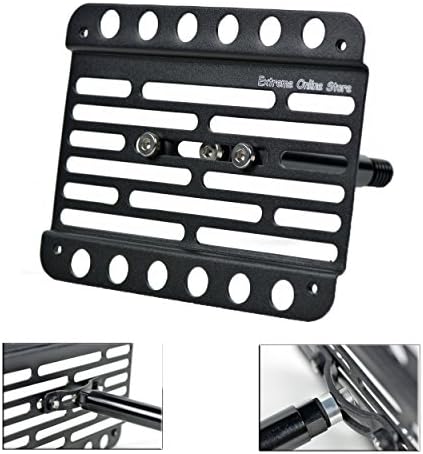 for 1999-2005 Volkswagen Jetta A4 - Front Bumper Tow Hook License Plate RELOCATOR Kit relocation bracket adaptor Mount holder