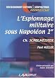 L'Espionnage Sous Napoleon Premier