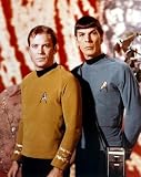 Kirk Spock Star Trek Tos Poster #01 24x36in