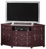 Corner Wide-screen Tv Stand Corner Burgundy