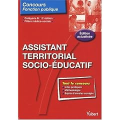 N�105 Assistant territorial socio �ducatif cat�gorie B