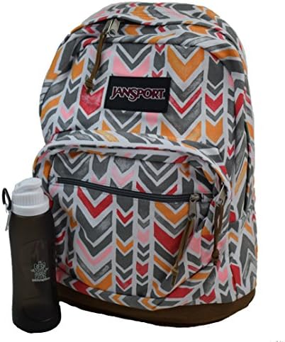Jansport Right Pack Expressions Backpack with Rol-Bot Roll-Up Water Bottle