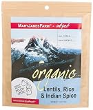 Review MaryJanesFarm  / MaryJanesFarm Lentils, Rice & Indian Spice, 4.0-Ounce Bags (Pack of 6)