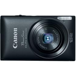 Discount Canon PowerShot ELPH 300 HS 12 MP CMOS Digital Camera with Full 1080p HD Video Black