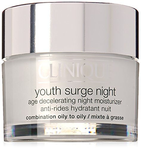Clinique Youth Surge Night Age Decelerating Moisturizer SPF 15 for Unisex, Combination Oily, 1.7 Ounce