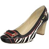 Joseph Griffin Women's Hena Pump,Preto Bland Zebra Pelo,9 M US