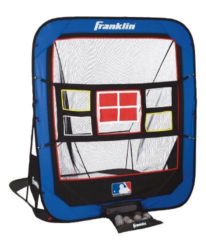 Franklin Sports MLB Pop Up Multi-Function Backstop & Target - 5 FEET x 6 FEET