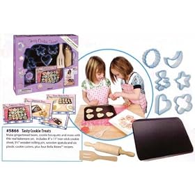 Bella Bistro Tasty Cookie Treats: 9 Piece Kid's Real Baking Set by stewarttoys