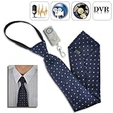 Krawatte mit eingebauter 4GB Spion Kamera mit Funkfernbedienung Spy Krawatte mit eingebauter 4GB Spion Kamera mit Funkfernbedienung