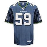 REEBOK ONFIELD Reebok Seattle Seahawks Aaron Curry Replica Jersey, Blue
