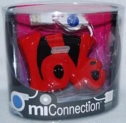 Mi Connection USB Ipod Dock - Love in Red Letters