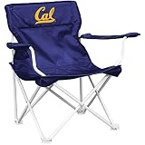 California Golden Bears Nylon Tailgate Chair - Adult NCAA College Athletics Sports Fan Merchandise