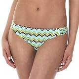 Mossimo Black: Mosaic Tab-Side Swim Bottoms - Aqua