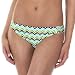 Mossimo  Black: Mosaic Tab-Side Swim Bottoms - Aqua