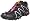 Black/Black/Silver Metallic-X