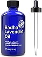 Radha Lavender Essential Oil - Big 4 Oz - 100% Pure & Natural Therapeutic Grade - PREMIUM QUALITY Oil From Bulgaria