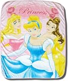 Disney Princess -"Once Upon a Dream" Micro Raschel Ultra-soft Fleece Throw Blanket