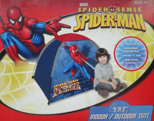  Spiderman Spider Sense 4 X 3 Indoor / Outdoor Play Tent